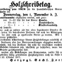 1877-11-01 Kl Holzschreibetag